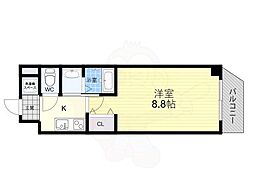 セレブ新大阪 6階/-