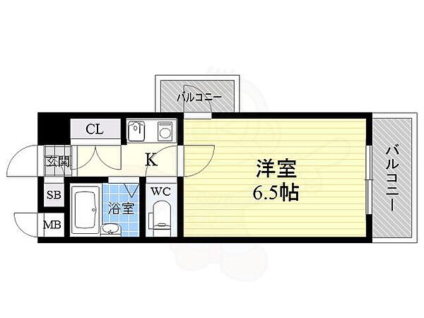 アーバンライフ豊里 ｜大阪府大阪市東淀川区豊里７丁目(賃貸マンション1K・4階・20.00㎡)の写真 その2