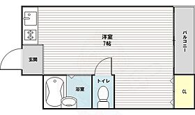 ドルフ山手町  ｜ 大阪府吹田市山手町４丁目（賃貸マンション1R・1階・18.00㎡） その2