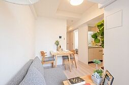 コンフォリア・リヴ木場 4階2DKのリビング/ダイニング