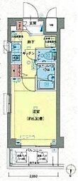 ヴェルト木場マリナコート 1Kの間取図画像