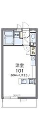 ミランダコスタ5 ワンルームの間取図画像