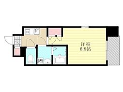 エスリード北大阪レジデンス 1Kの間取図画像