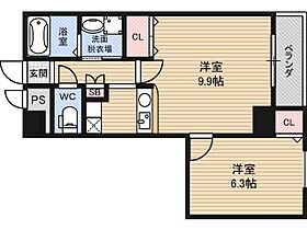 大阪府大阪市淀川区木川東３丁目10番20号（賃貸マンション1LDK・2階・35.56㎡） その2