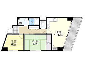 セレコート箕面  ｜ 大阪府箕面市半町３丁目15番41号（賃貸マンション2LDK・2階・60.50㎡） その2