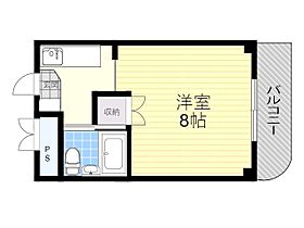 ベルパレス豊中  ｜ 大阪府豊中市本町３丁目（賃貸マンション1K・1階・22.10㎡） その2