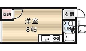 旭丘コーポ  ｜ 大阪府池田市旭丘１丁目9番17号（賃貸アパート1R・2階・16.00㎡） その2