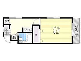 クレール小戸  ｜ 兵庫県川西市小戸２丁目（賃貸マンション1K・4階・24.00㎡） その2