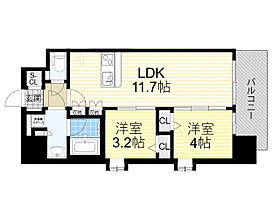 スプランディッド新大阪7  ｜ 大阪府大阪市淀川区木川東４丁目（賃貸マンション2LDK・9階・45.57㎡） その2