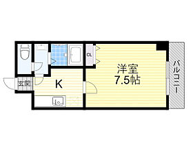 カーサ あわじ  ｜ 大阪府大阪市東淀川区西淡路３丁目（賃貸マンション1K・2階・23.04㎡） その2