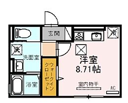 D-roomクロス  ｜ 兵庫県川西市大和西２丁目1番11号（賃貸アパート1R・1階・26.66㎡） その2