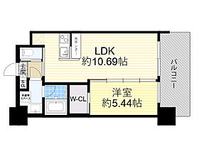 大阪府吹田市片山町１丁目（賃貸マンション1LDK・2階・37.26㎡） その2