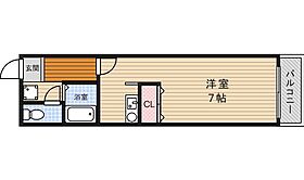 シャトー野間  ｜ 大阪府箕面市粟生間谷西３丁目（賃貸マンション1R・4階・22.00㎡） その2