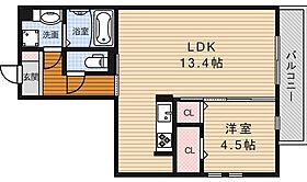 グランソシエ  ｜ 大阪府池田市神田１丁目5番22号（賃貸アパート1LDK・1階・44.51㎡） その2