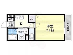 タウンコートユタカ  ｜ 大阪府吹田市寿町１丁目（賃貸アパート1K・2階・24.66㎡） その2