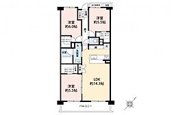 間取図画像 3LDK