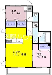 BASE. IG 2階2LDKの間取り