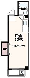 白富士ビル ワンルームの間取図画像