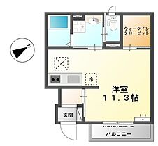 フォレスト土山 103 ｜ 兵庫県姫路市土山2丁目（賃貸アパート1R・1階・32.15㎡） その2