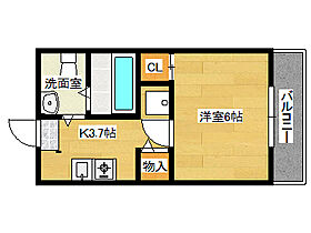 リバーサイド樫の木 208 ｜ 兵庫県神戸市垂水区名谷町（賃貸マンション1K・2階・21.63㎡） その2