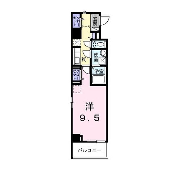 ザ　ベース東姫路 308｜兵庫県姫路市阿保(賃貸マンション1K・3階・34.73㎡)の写真 その2