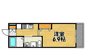 ヴィアノ緑が丘 W103 ｜ 兵庫県三木市緑が丘町本町1丁目（賃貸アパート1R・1階・24.30㎡） その2