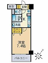 セリテ板宿 202 ｜ 兵庫県神戸市須磨区養老町2丁目（賃貸マンション1K・2階・25.20㎡） その2