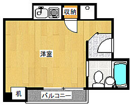 ジョイライフ六甲 103 ｜ 兵庫県神戸市灘区篠原中町3丁目（賃貸マンション1R・1階・17.26㎡） その2