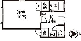 マーセルカルネ　B棟 110 ｜ 石川県野々市市本町１丁目10-19（賃貸アパート1K・1階・29.94㎡） その2