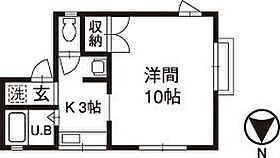 アプリーレ93B棟 207 ｜ 石川県金沢市馬替２丁目203-3（賃貸アパート1K・2階・28.98㎡） その2