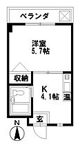 プルミィエ・シンワ 403 ｜ 石川県野々市市藤平田２丁目176（賃貸マンション1K・4階・22.28㎡） その2