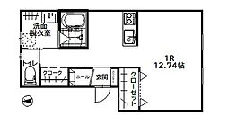 間取図画像 ワンルーム