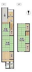 大阪市生野区舎利寺2丁目 中古テラスハウス 3K