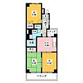 リシェス久米川2号館2階10.5万円
