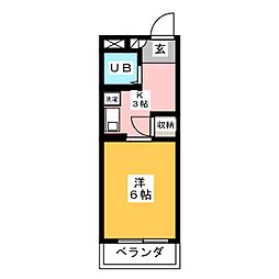 間取図画像 ワンルーム