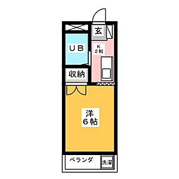 間取図画像 1K