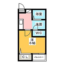 間取図画像 1K