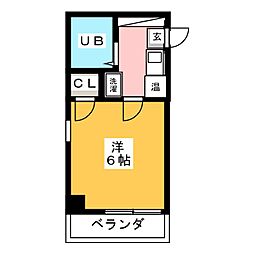間取図画像 1K