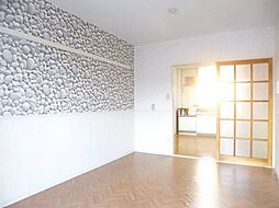 フジハイツ3 1階2DKのリビング/ダイニング