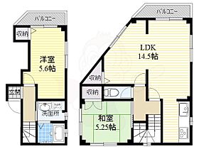 T-House守口  ｜ 大阪府守口市佐太中町２丁目（賃貸アパート2LDK・2階・60.95㎡） その2