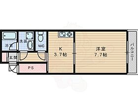 アメニティサンライズ  ｜ 大阪府寝屋川市日之出町20番3号（賃貸マンション1K・3階・29.45㎡） その2