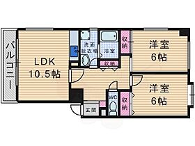 ハイツ西井2  ｜ 大阪府門真市柳田町18番15号（賃貸マンション2LDK・3階・58.15㎡） その2