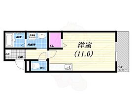 兵庫県西宮市津門綾羽町7番21号（賃貸マンション1K・2階・30.00㎡） その2