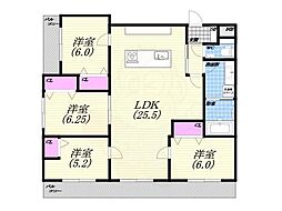 間取図画像 4LDK