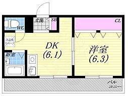 🉐敷金礼金0円！🉐阪急今津線 今津駅 徒歩1分