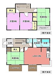 上谷新田 4LDKの間取り