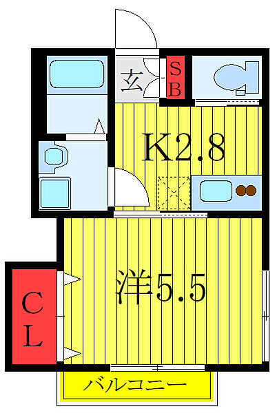 プレミアハウス上十条I 101｜東京都北区上十条2丁目(賃貸アパート1K・1階・21.03㎡)の写真 その2