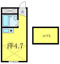 ベルビー小豆沢 105 ｜ 東京都板橋区小豆沢4丁目（賃貸アパート1R・1階・11.70㎡） その2