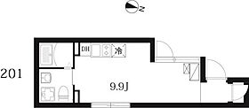 スカイヒルズ白山 202 ｜ 東京都文京区白山2丁目2-3（賃貸マンション1R・1階・20.47㎡） その2