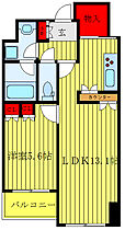 ウエストパークタワー池袋 1411 ｜ 東京都豊島区西池袋3丁目（賃貸マンション1LDK・14階・46.90㎡） その2